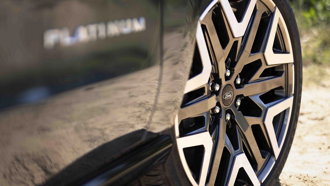 24" Tarnished Dark Metallic-Painted Wheels